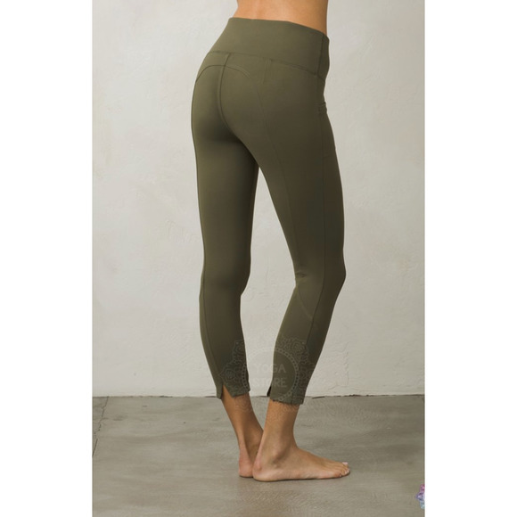 Prana Olive Green Leggings - Picture 3 of 12